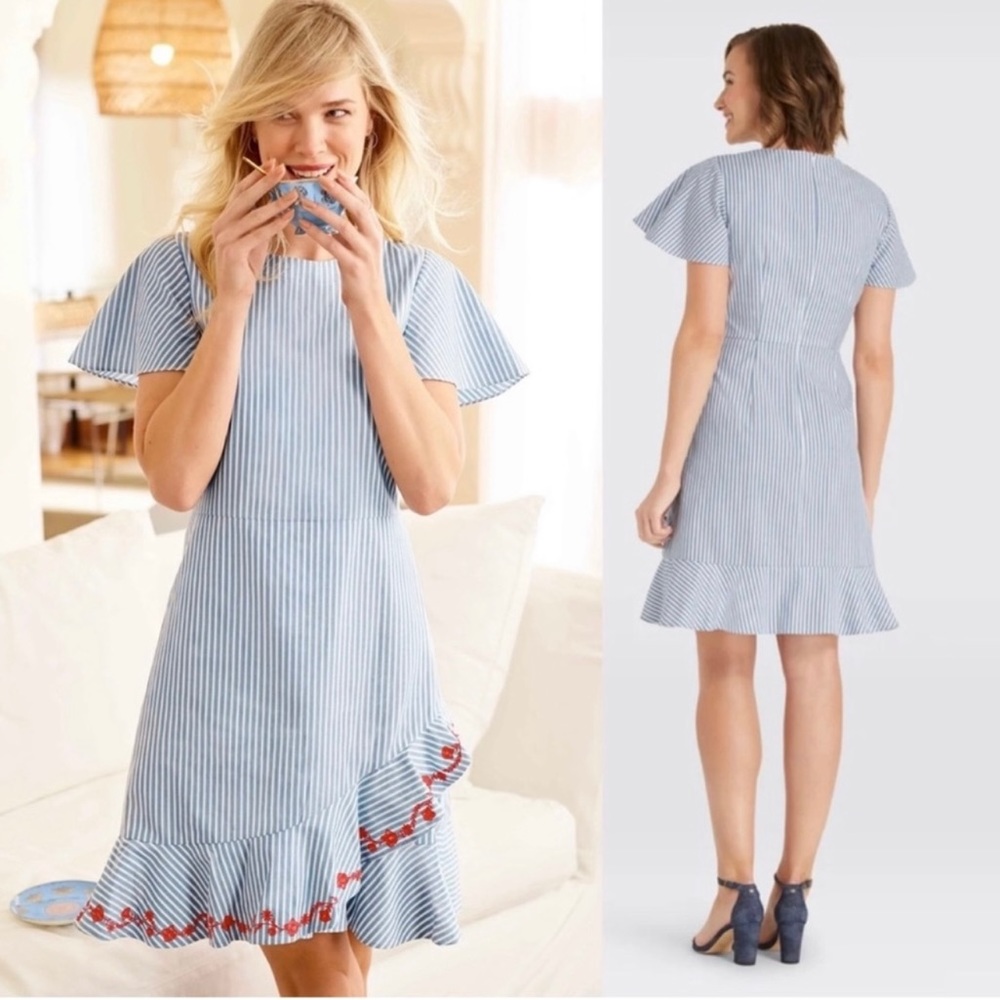 ❤️ Draper James Pinstripe Dress